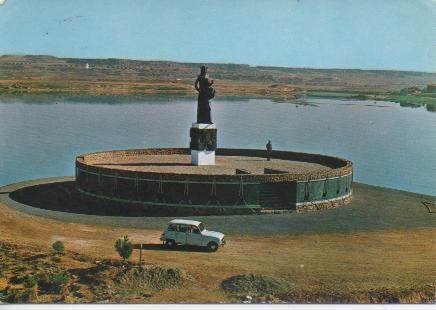 Postal E04379: Monumento al  Tambor y La Estaca, Alcañiz