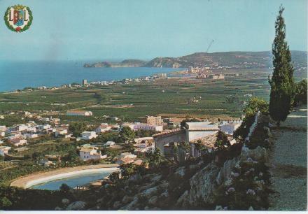 Postal E04421: Panorámica desde  "El Molí del Tró", Javea