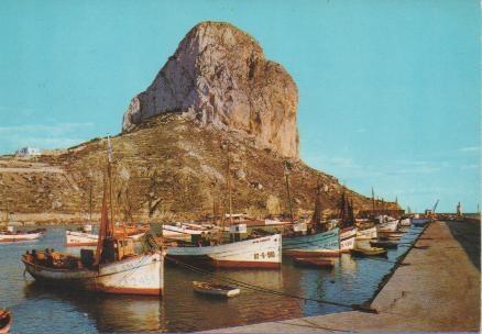Postal E04423: Peñon de Ifach y Puerto, Calpe