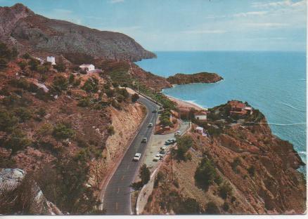 Postal E04408: Carretera de la Costa. Altea, Alicante