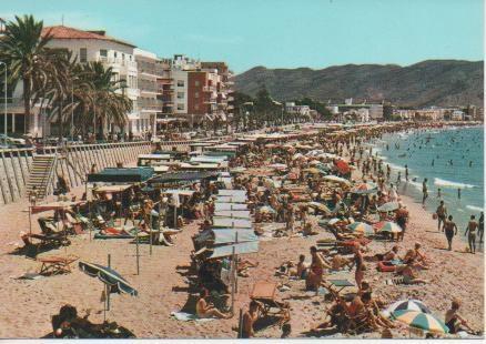 Postal E03654: Playa de Levante-Benidrom, Levante