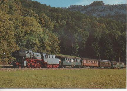 Postal E02899: Güterzuglokomotive 50 2988 der Eurovapor