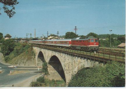 Postal E02888: Dieselelektr. Streckenlokomotive 132 062-1
