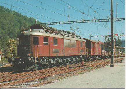 Postal E02889: Elektro.Güterzuglokomotive Ae 6/8 Nr 207