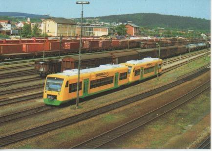 Postal E02908: Diesel-Leichttriebwagen VT 38+35