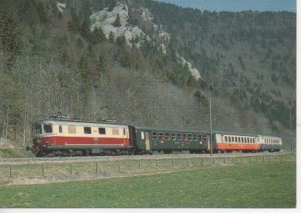 Postal E02930: Elektro-Schnellzzuglolomotive R 4/4' Nr. 10034
