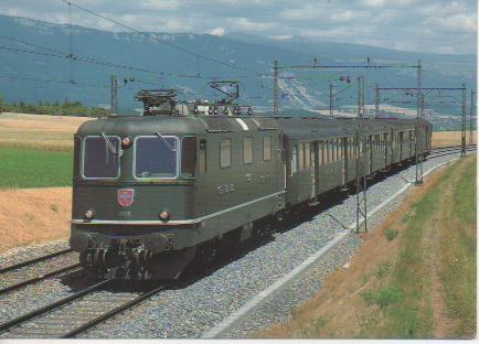 Postal E02912: CFF, locomotive électrique RE 4/4'' 11336