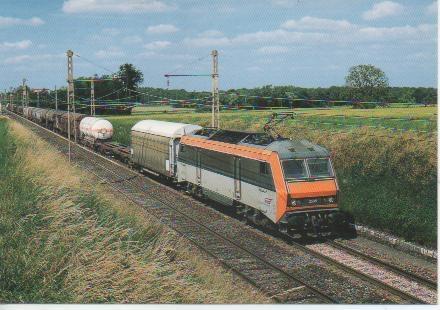Postal E02808: Le Rail Ussellois, B. P 123-19204 Ussel Cedex