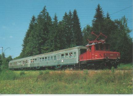 Postal E02861: Elektro-Lokalbahnlokomotive E 69 03