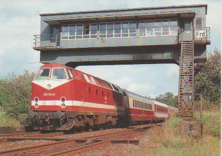 Postal E02863: Diesel- Streckenlokomotive 229 173-0