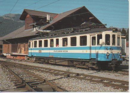 Postal E02854: oberland-Bahn Mob: Für den Lokaverkehr wuder von dem RBS den VBW