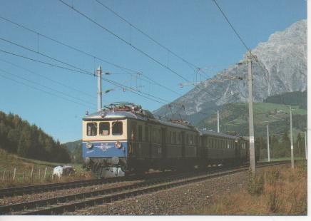 Postal E02841: Elektro-Triebwagenz.g 4041.01+4041,05