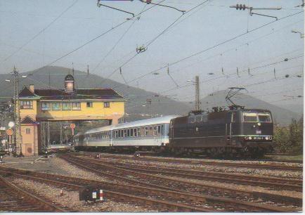Postal E02848: Elektro-Zweisystem-Lokomotive 181 204-9