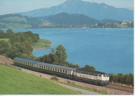 Postal E02852: Diesel-Streckeniolokomotive 218 400-0