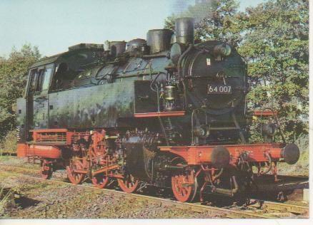 Postal E03041: DR-Bertriebsnummer 64 007, Einheitslok