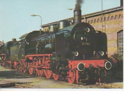 Postal E03038: DR-Betriebsnummer 38 118, KPEV P8 Frankfurt 2421