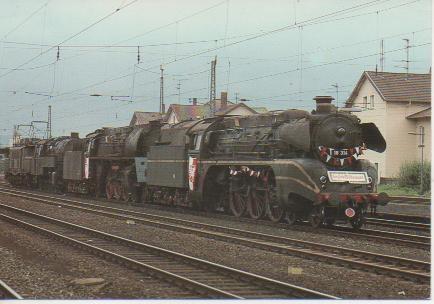 Postal E03022: Lokomotiven 18 314, 01514,95020 und 194 125