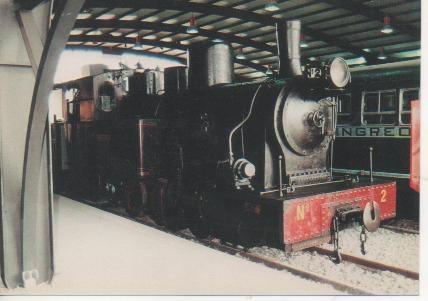 Postal E03023: Locomotora Soway nº2 