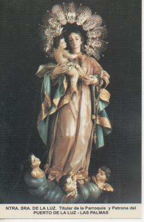 Postal E03079: Ntra.Sra. De la Luz.Titular de la Parroquia y Patrona de Puerto de la Luz- Las Palmas