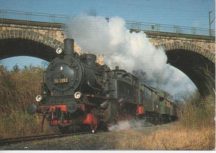 Postal E03014: Personenzug-Tenderlokomotive 74 1192