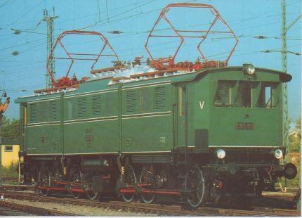Postal E02973: Elektro-Güterzuglokomotive E91 99