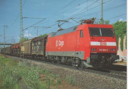 Postal E02968:  Elektro-Güterzuglokomotive 152 002-2