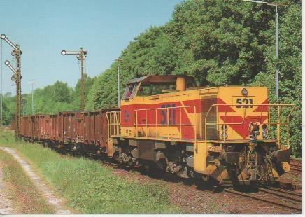 Postal E02947: Diesel-Verschiebelokomotive EH 521