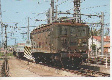 Postal E02948: BB 4738 à Tarbes