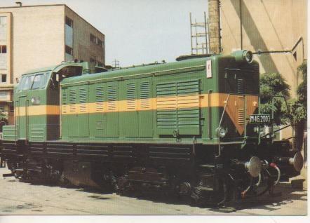 Postal E02950: A Máv M46,2003 psz. B' B' tengelyelrendezésü dízel-hidraulikus mellékvonali univerzális mozdonya