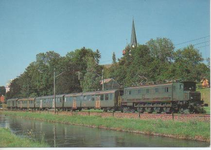 Postal E02957: Elektro-Güterzuglokomotive Ae 4/7 Nr 10971