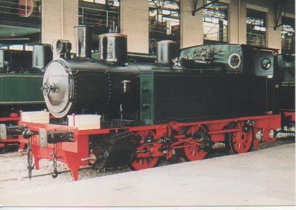 Postal E02987:  Locomotora 120 de Hulleras de Turón
