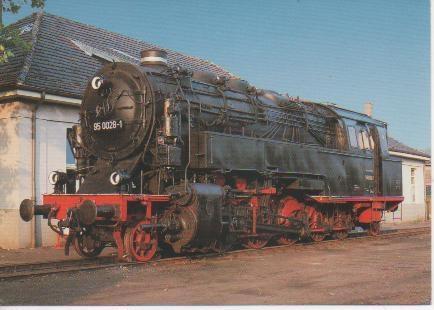 Postal E02992: Dampf-Güterzug-Tenderlokomotie 95 0028-1