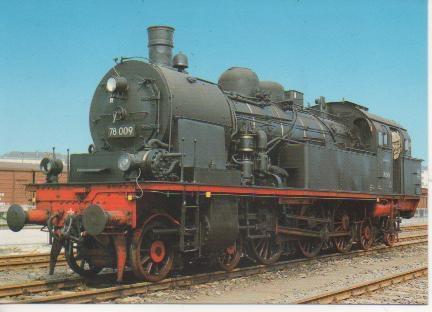 Postal E02994: Personenzug-Tenderlokomotive 78 009