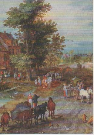 Postal E02612: Landschaft, Jan Brueghel