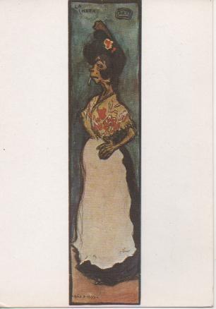 Postal E02647: La Chata, Pablo Picasso, Museo Picasso, Barcelona