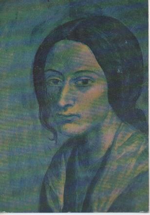 Postal E02649: Busto de Muchacha, Pablo Picasso, Museo Picasso, Barcelona