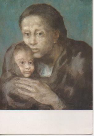 Postal E02650: Desemparats, Pablo Picasso, Museo Picasso, Barcelona