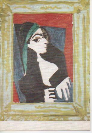 Postal E02641: Retrato de Jacqueline, Pablo Picasso, Museo Puicasso, Barcelona