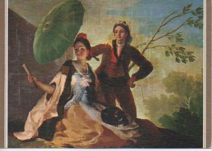 Postal E02633: El Quitasol, Francisco de Goya, Museo del Prado