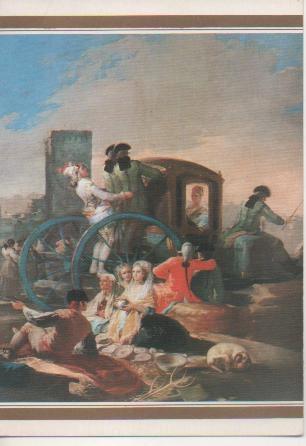 Postal E02636: El Cacharrero, Francisco de Goya, Museo del Prado