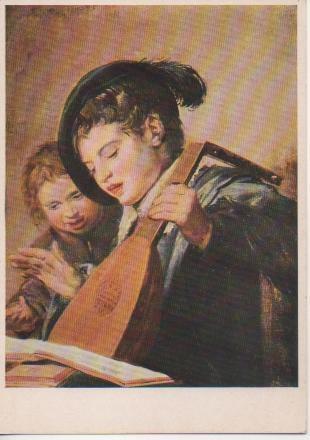 Postal E02575: Die Singenden Knaben, Frans Hals