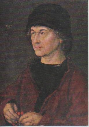 Postal E02581: Bildnis seines Vaters, albrecht Dürer
