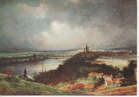 Postal E02557: Paisaje, Jonh Constable, Museo Galdeano, Madrid