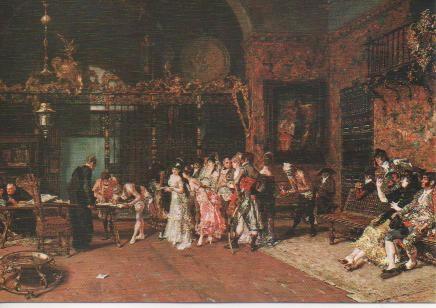 Postal E02735: La Vicaría, M. Fortuny, Museo de Arte Moderno de Barcelona