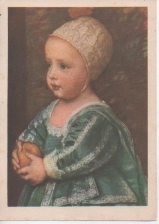 Postal E02766: El Pequeño Stuart, Van Dyck