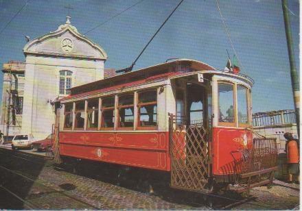 Postal E02789: Electico 1901 reconstruido para circuitos turísticos
