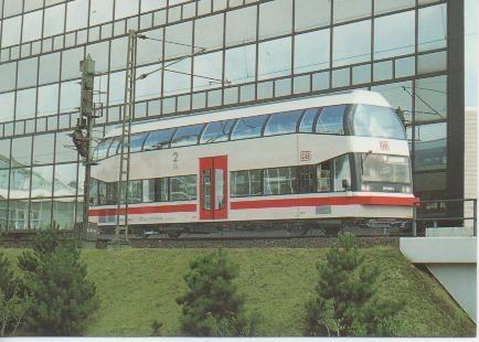 Postal E02795: Doppelstock- Leichttriebwagen 670 005