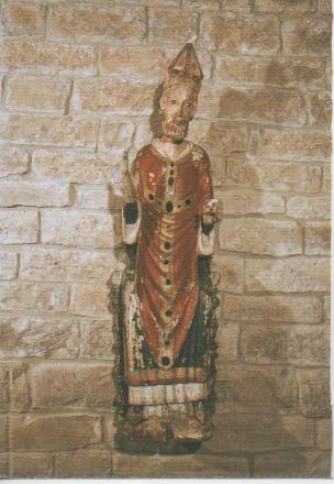 Postal E02691: Santo Obispo siglo XIII, Majones