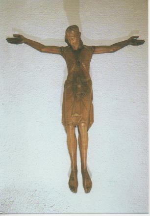 Postal E02684: Cristo Crucificado, Siglo XIII, Catedral de Jaca