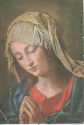 Postal E02681: La Virgen de Sassoferrato